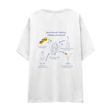 James Bond's Martini Oversize Tişört