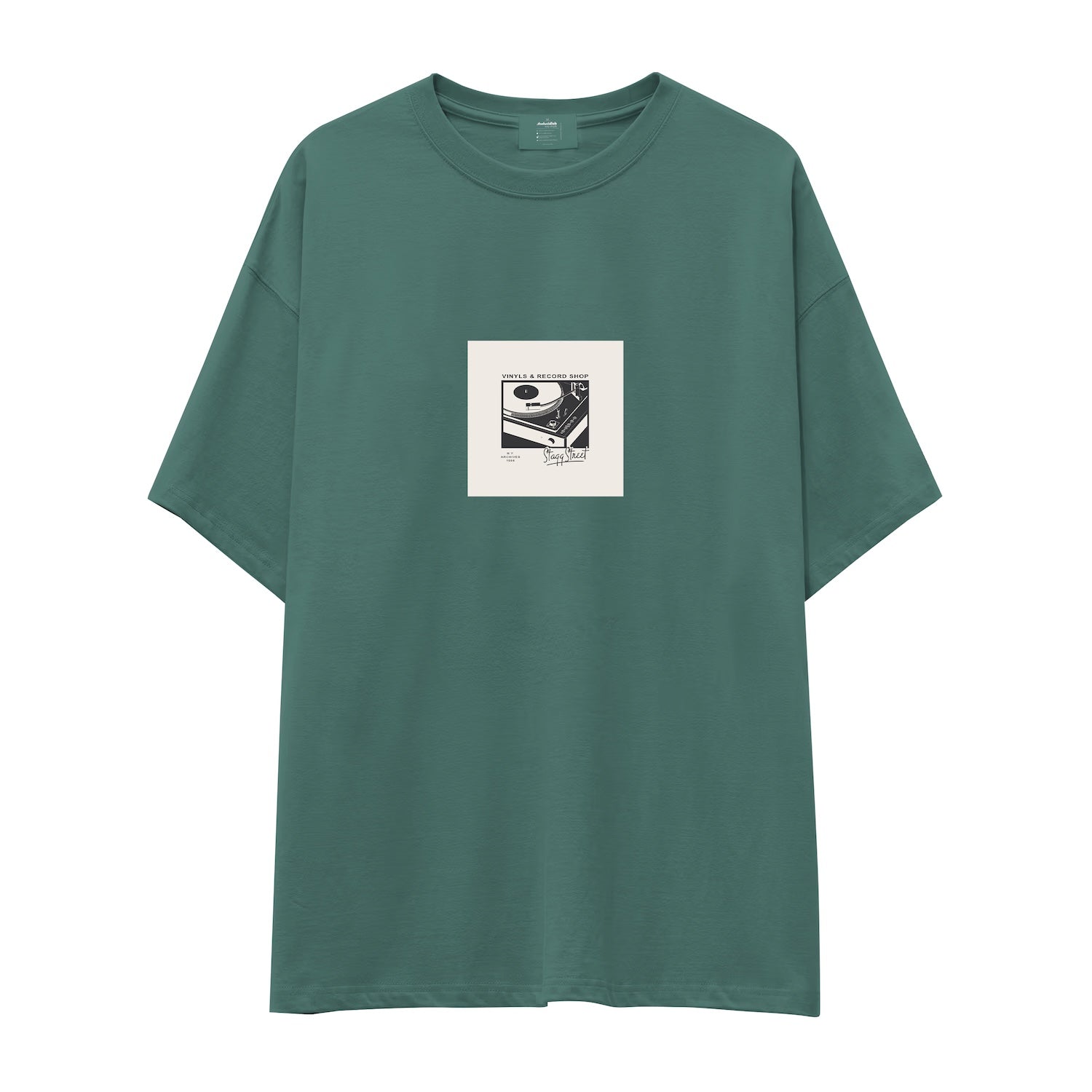 Vinyl Dreams Oversize Tişört