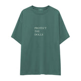 Protect The Dolls Oversize Tişört