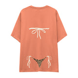 Leopard Bikini Oversize Tişört