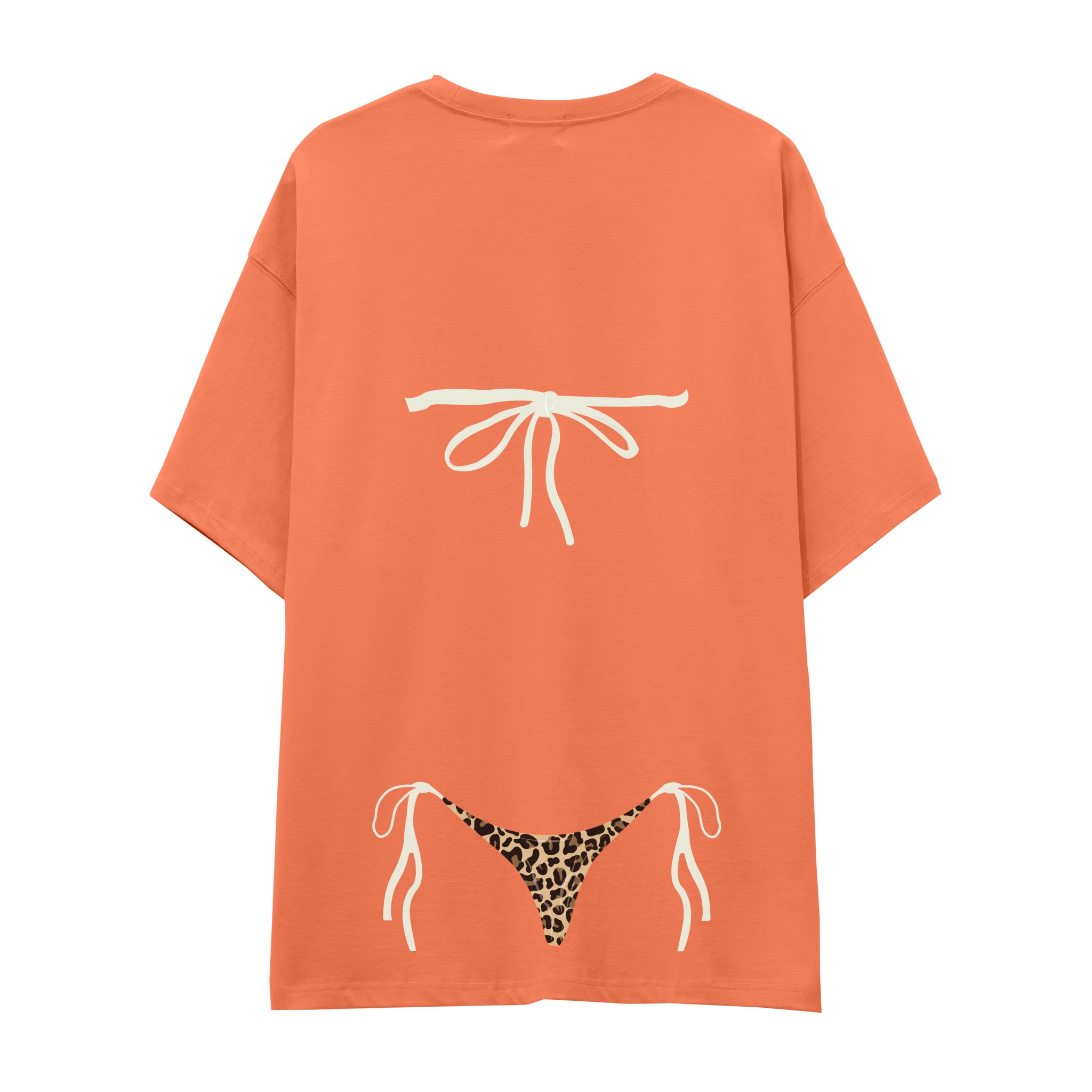 Leopard Bikini Oversize Tişört