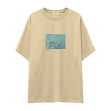 Almond Blossoms Oversize Tişört