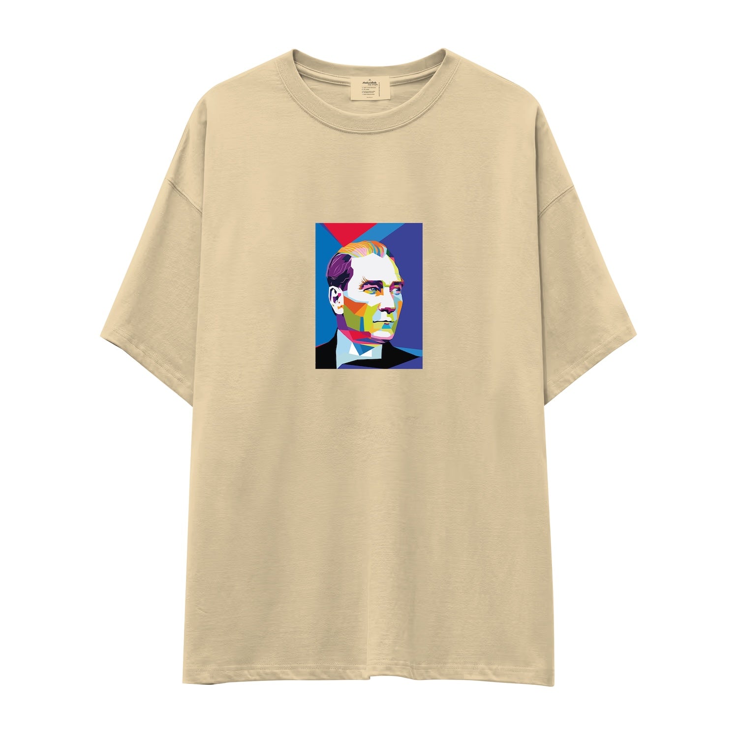 Atatürk Pop Art Oversize Tişört