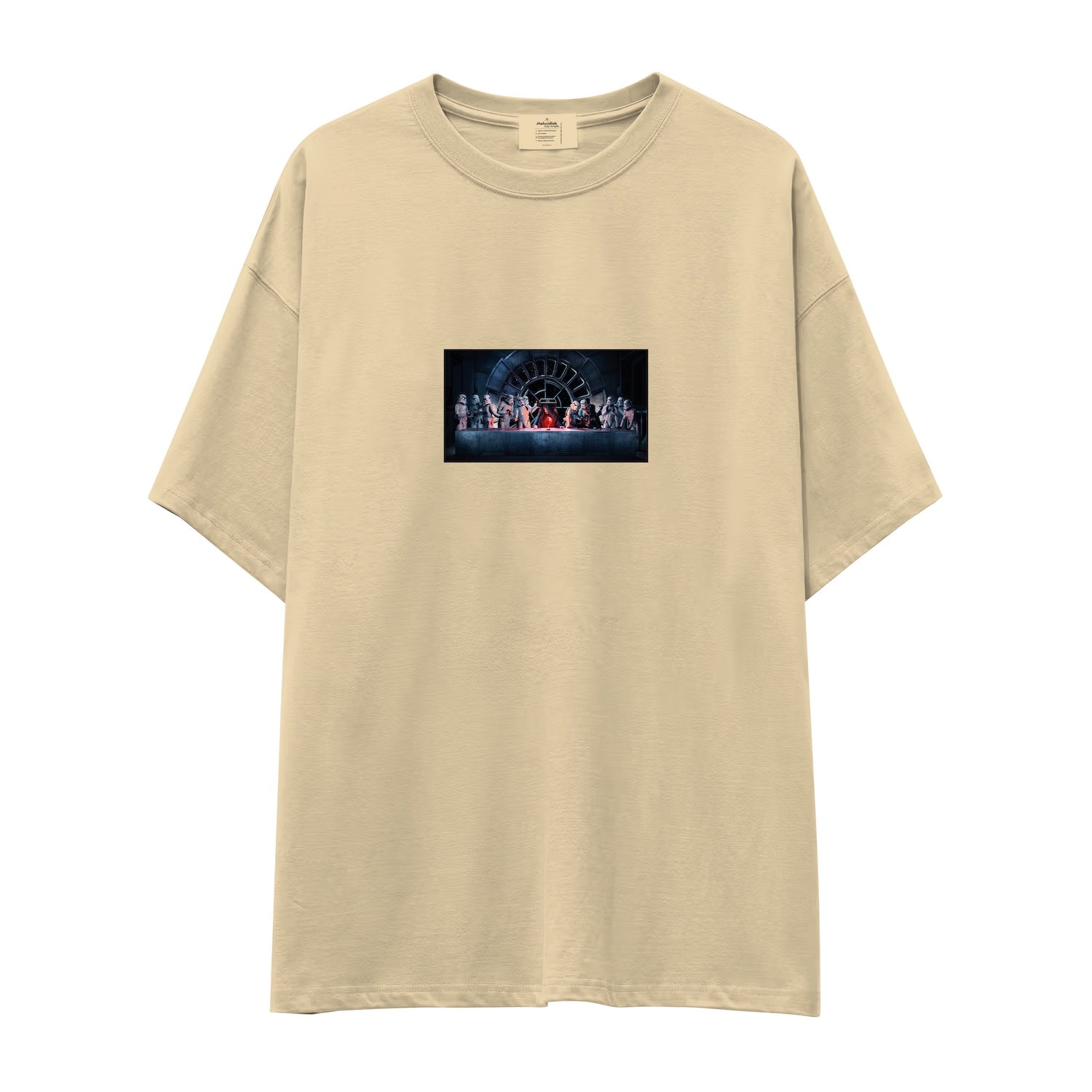 Star Wars Last Supper Oversize Tişört
