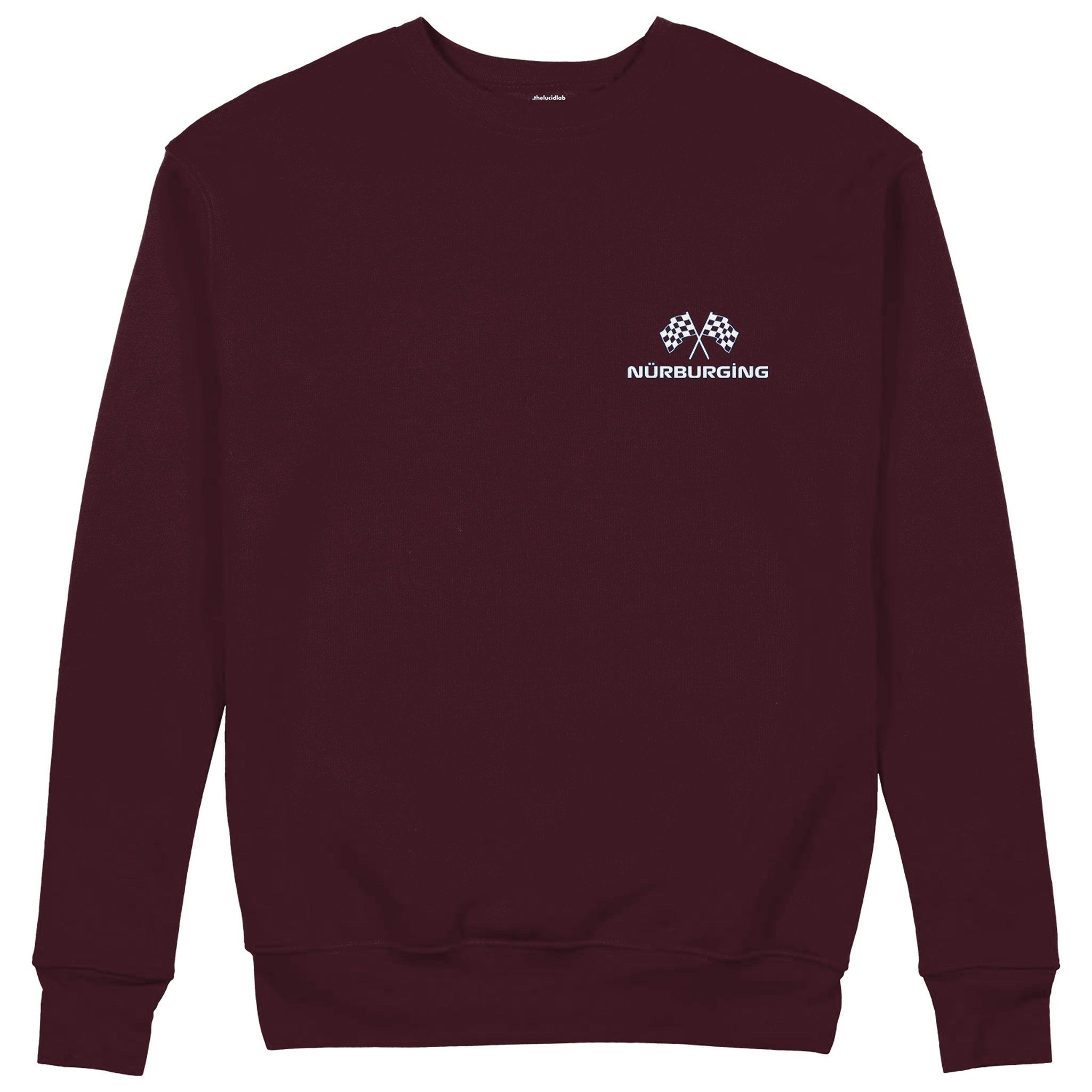 German Grand Prix – Nürburgring Grand Prix Sweatshirt — Bordo — Görsel 2