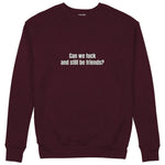 Can We Fuck Sweatshirt — Bordo — Görsel 1