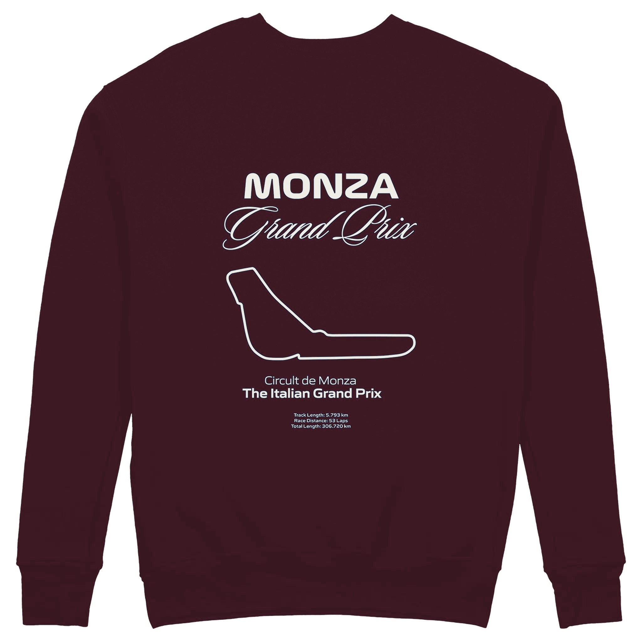 Monza Grand Prix Sweatshirt — Bordo — Görsel 1