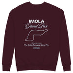 Imola Grand Prix Sweatshirt — Bordo — Görsel 1