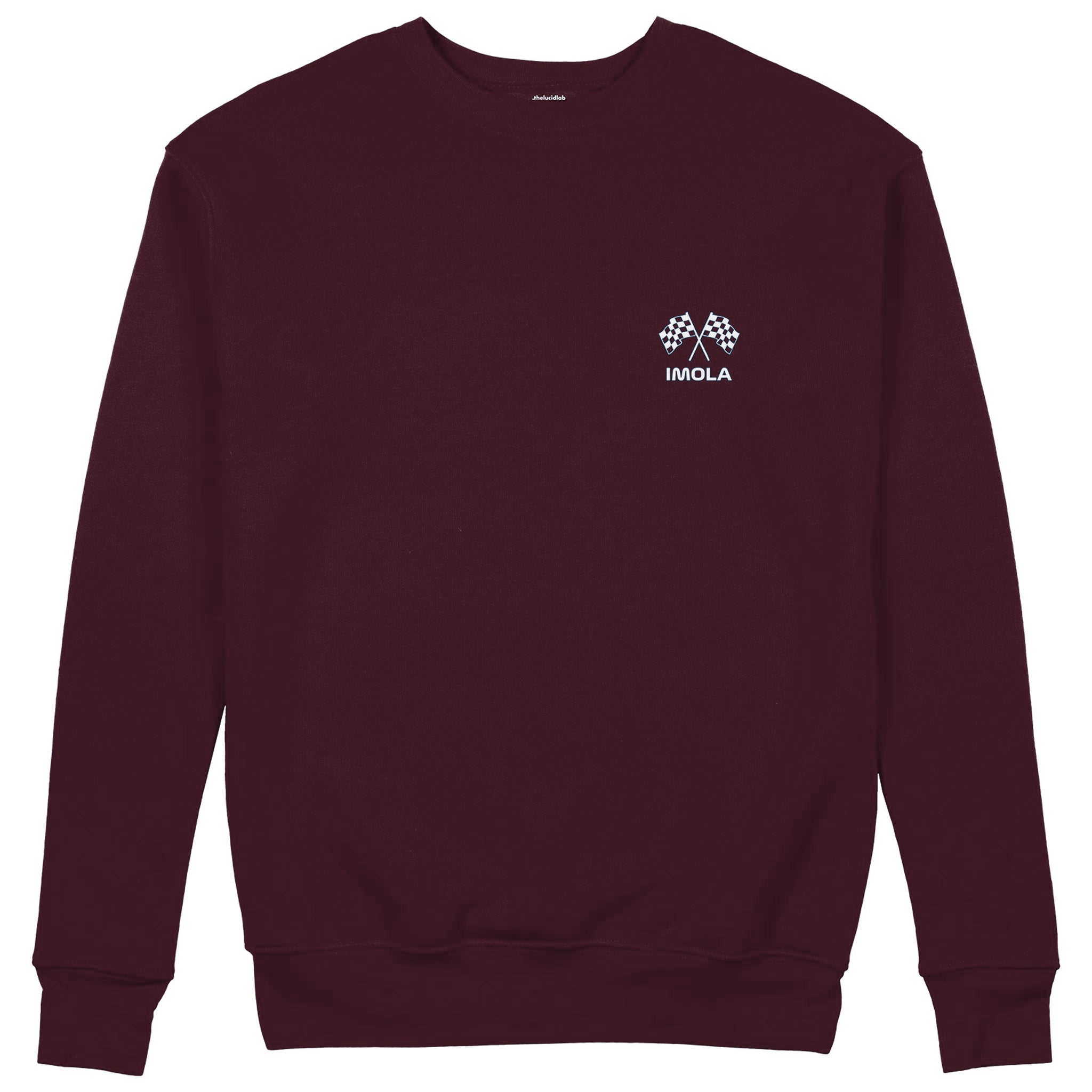 Imola Grand Prix Sweatshirt — Bordo — Görsel 2