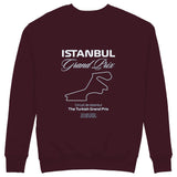 Türkiye Grand Prix Sweatshirt — Bordo — Görsel 1