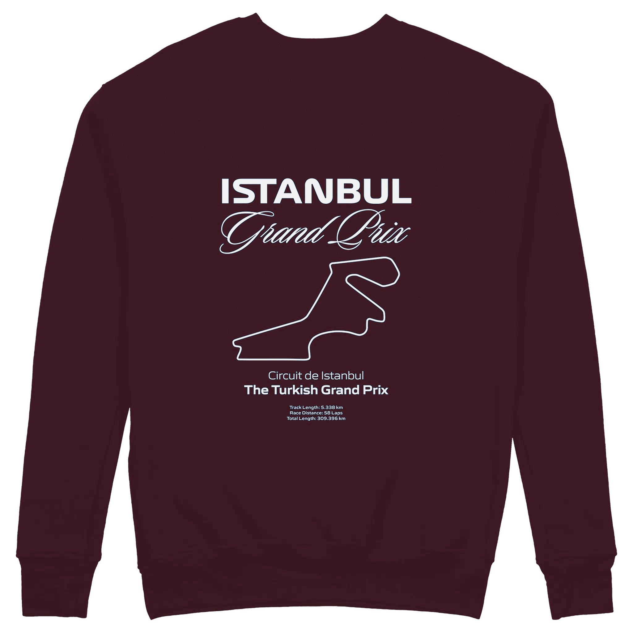 Türkiye Grand Prix Sweatshirt — Bordo — Görsel 1