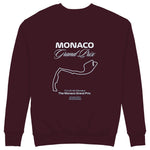 Monaco Grand Prix Sweatshirt — Bordo — Görsel 1