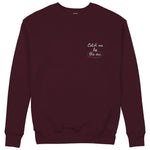 Catch Me By The Sea Sweatshirt — Bordo — Görsel 2