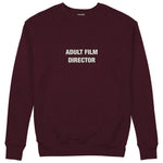 Adult Film Director Sweatshirt — Bordo — Görsel 1