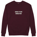 Adult Film Director Sweatshirt — Bordo — Görsel 1