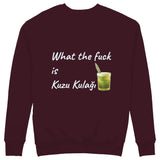 What The Fuck Is Kuzu Kulağı Sweatshirt — Bordo — Görsel 1