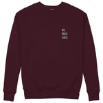 We Need A Hug Sweatshirt — Bordo — Görsel 2