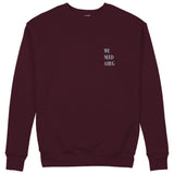 We Need A Hug Sweatshirt — Bordo — Görsel 2