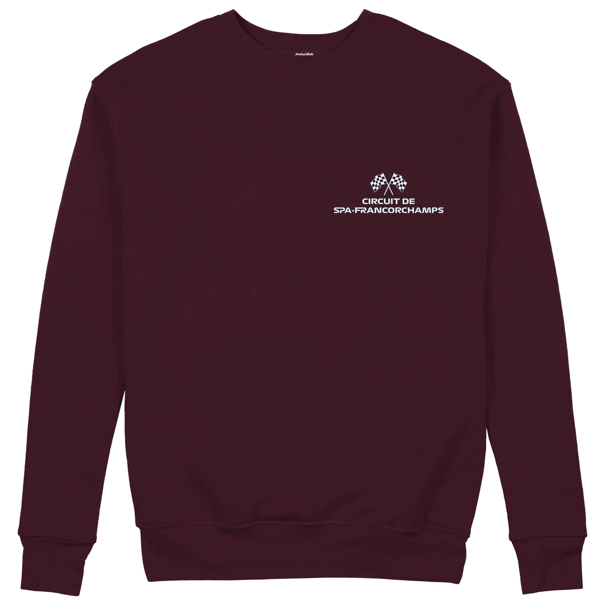 Spa-Francorchamps Grand Prix Sweatshirt — Bordo — Görsel 2