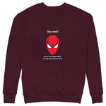 Gay Test - Spider-Man Sweatshirt — Bordo — Görsel 1