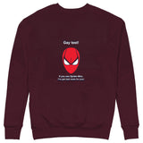 Gay Test - Spider-Man Sweatshirt — Bordo — Görsel 1