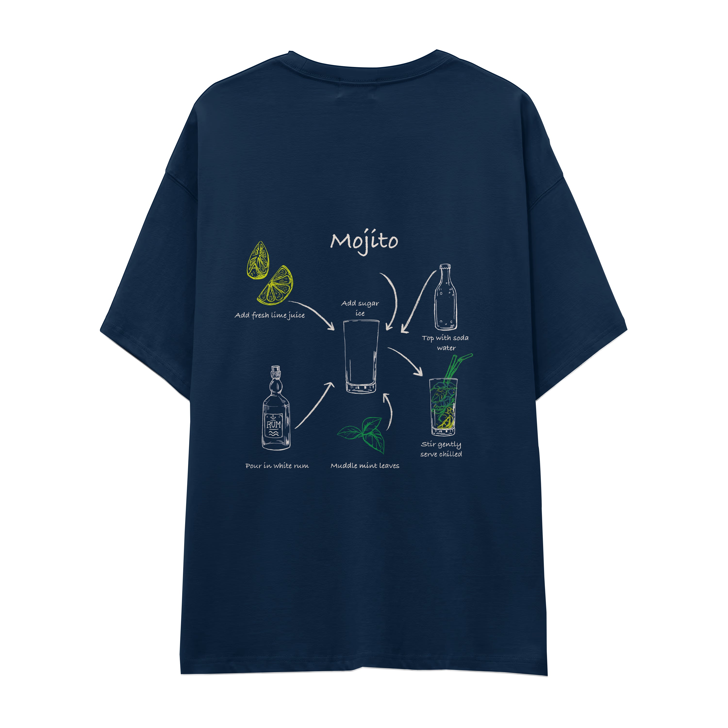 Mojito Oversize Tişört