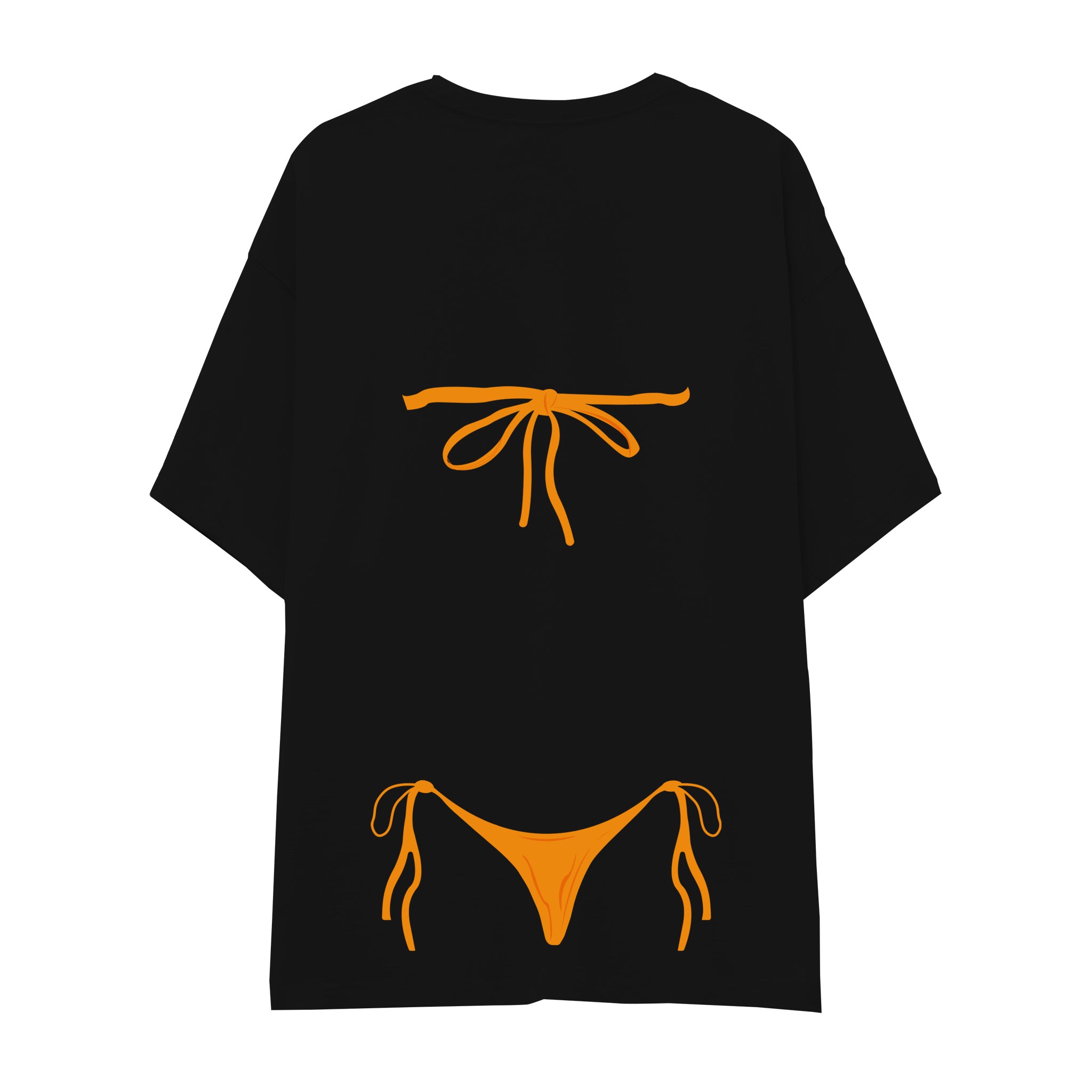 Orange Bikini Oversize Tişört