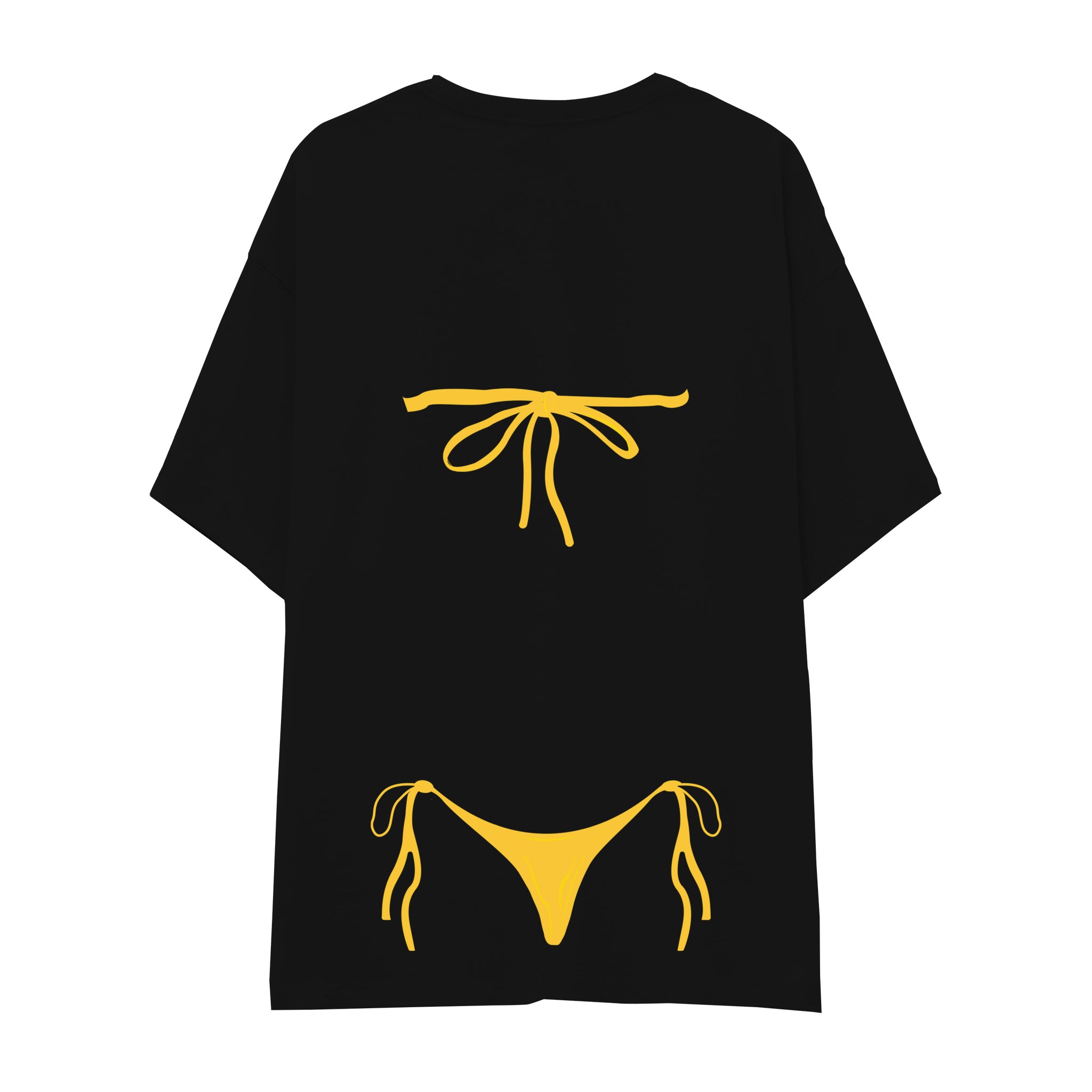 Yellow Bikini Oversize Tişört