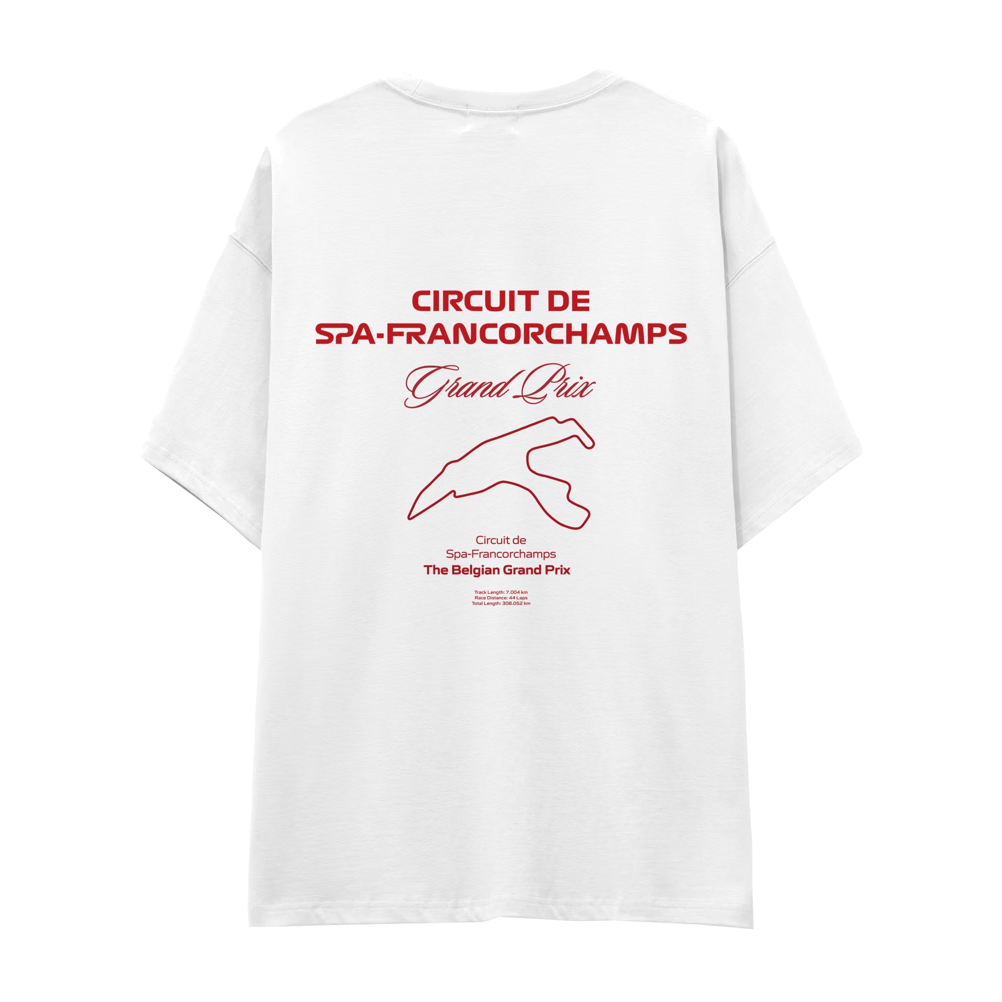 Spa-Francorchamps Grand Prix Oversize Tişört