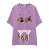 Noir Seduce – Leopard Oversize Tişört