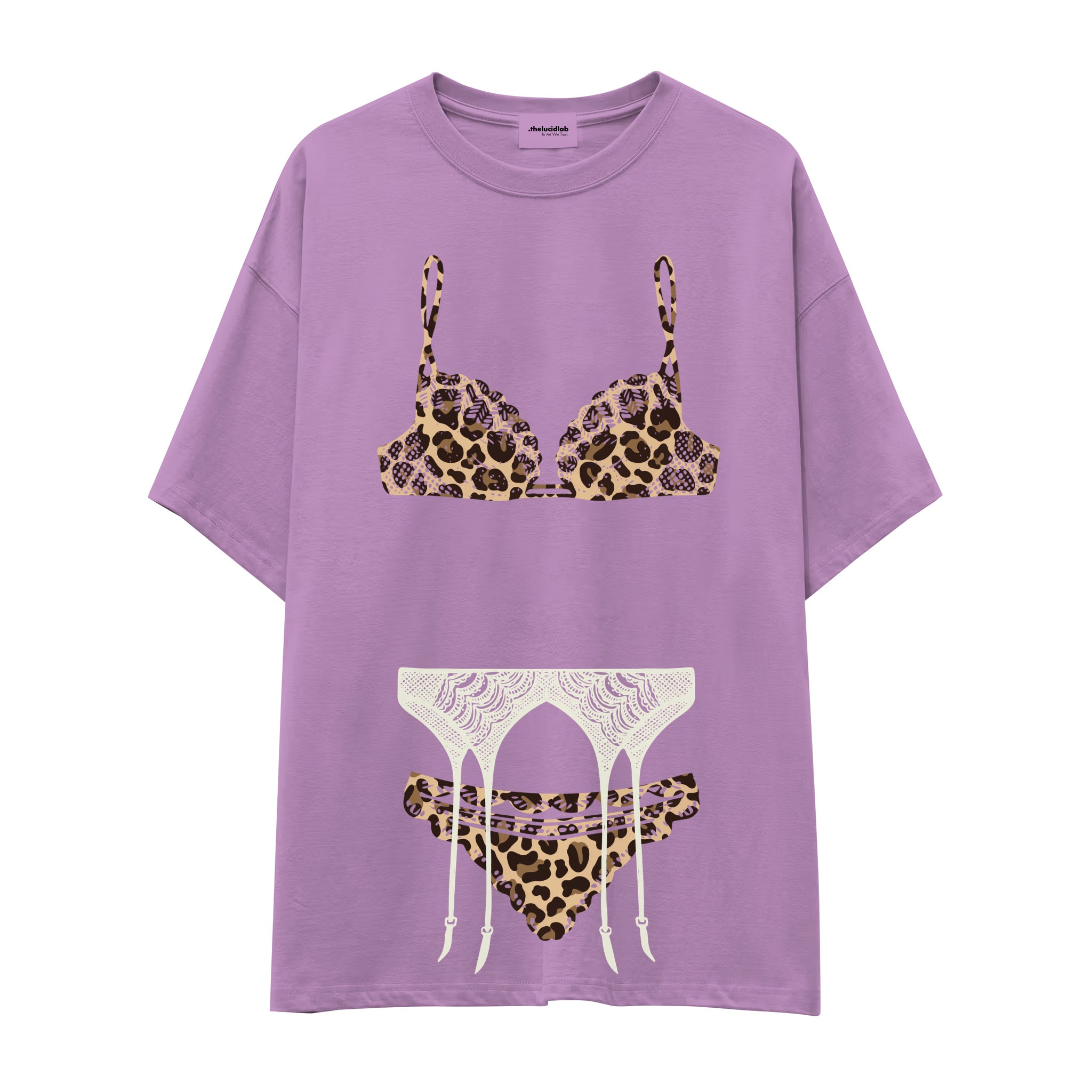 Noir Seduce – Leopard Oversize Tişört
