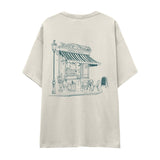Café de Paris Oversize Tişört