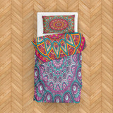 Mandala & Mor Mandala Çift Taraflı Nevresim Takımı