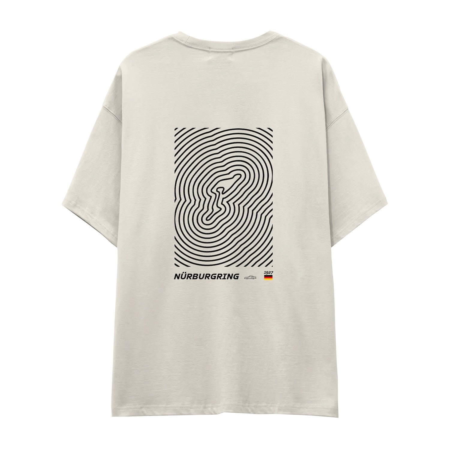 Nürburgring Artwork Oversize Tişört
