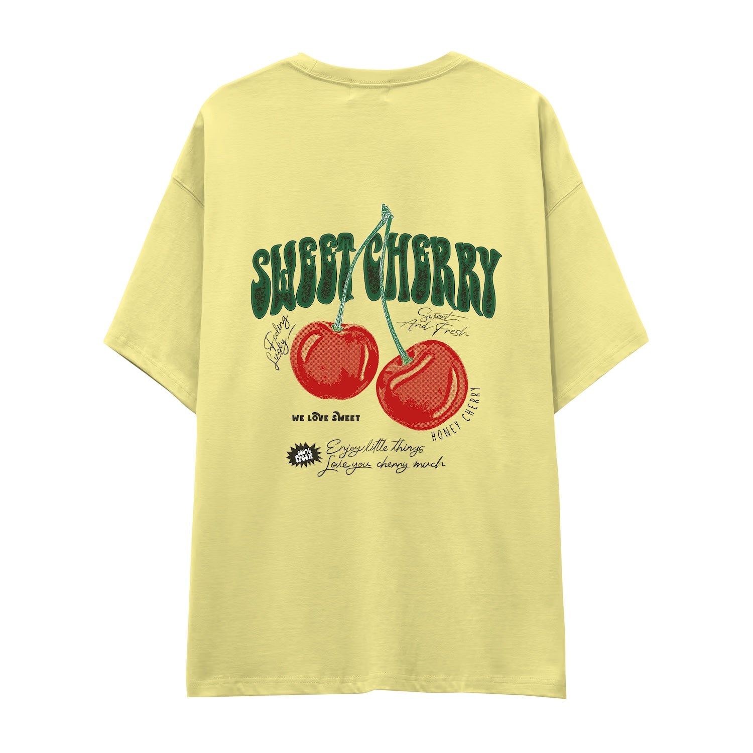 Sweet Cherry Oversize Tişört