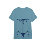 Navy Blue Bikini Tişört