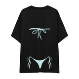 Blue Bikini Oversize Tişört