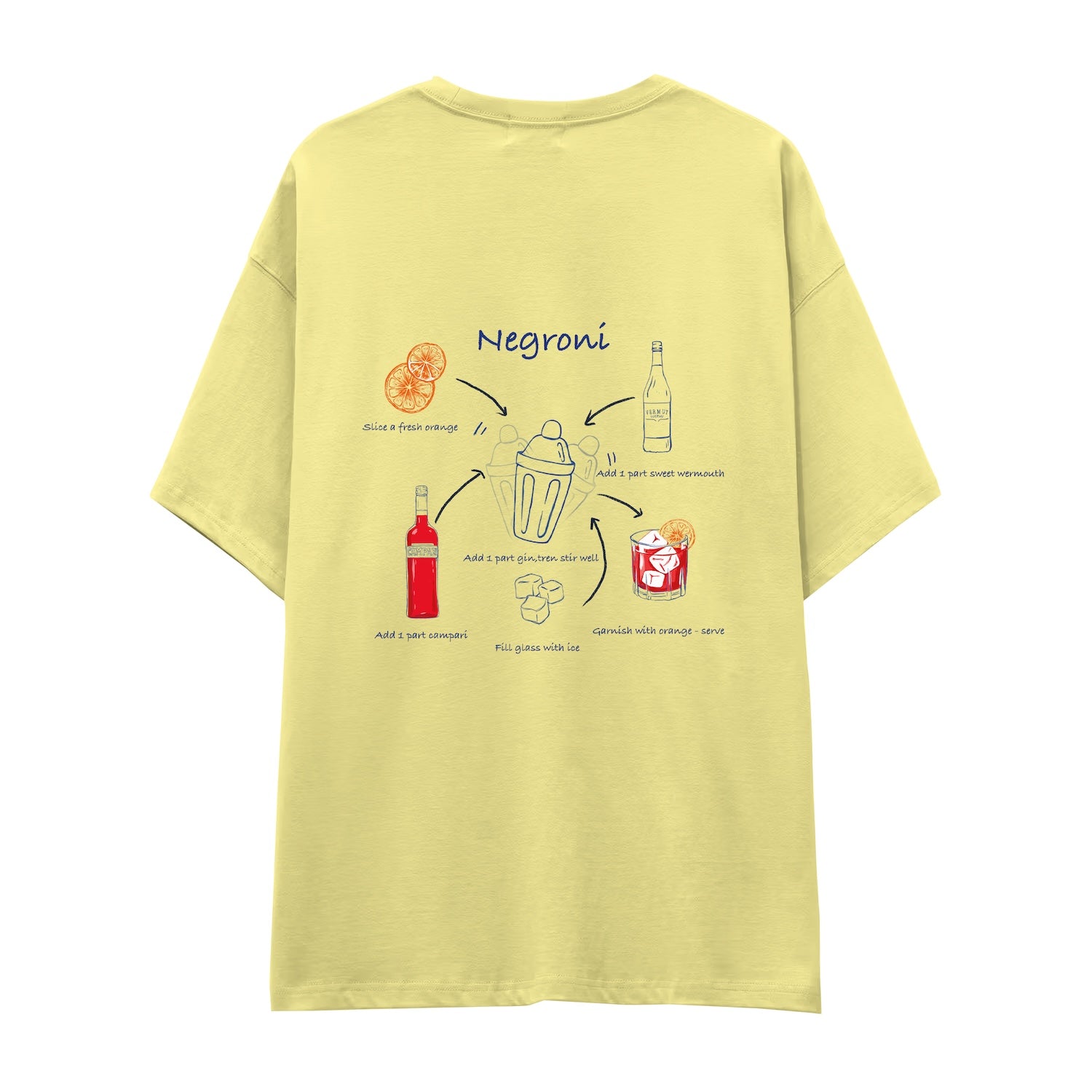 Negroni Oversize Tişört