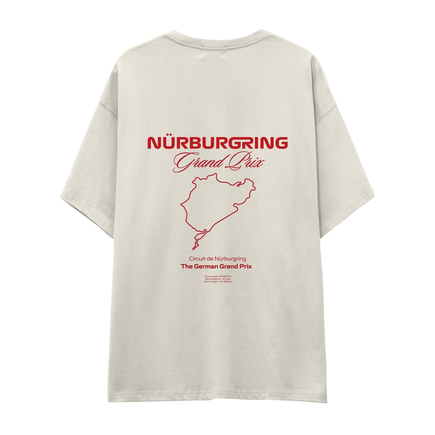 German Grand Prix – Nürburgring Grand Prix Oversize Tişört