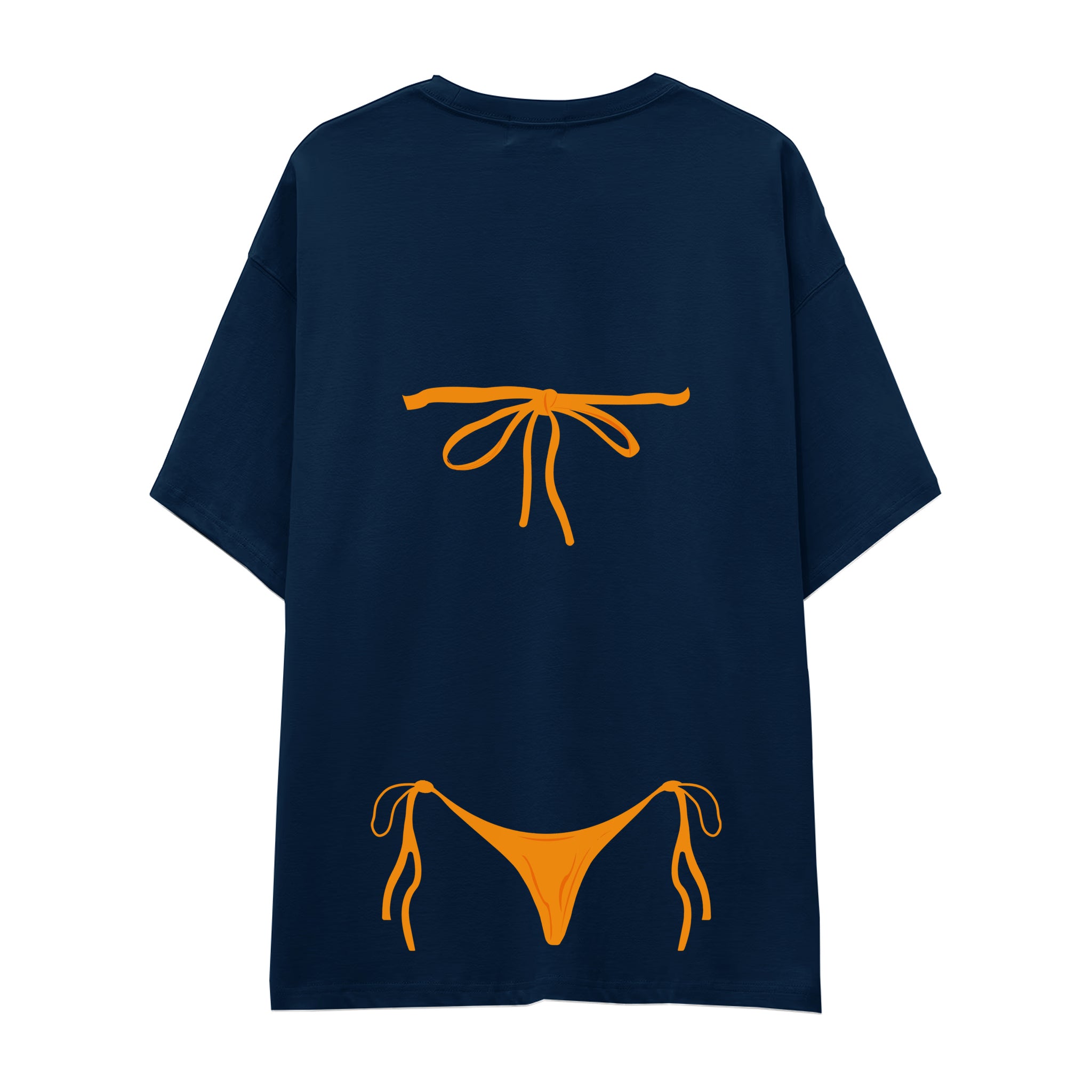 Orange Bikini Oversize Tişört
