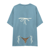 Leopard Bikini Oversize Tişört