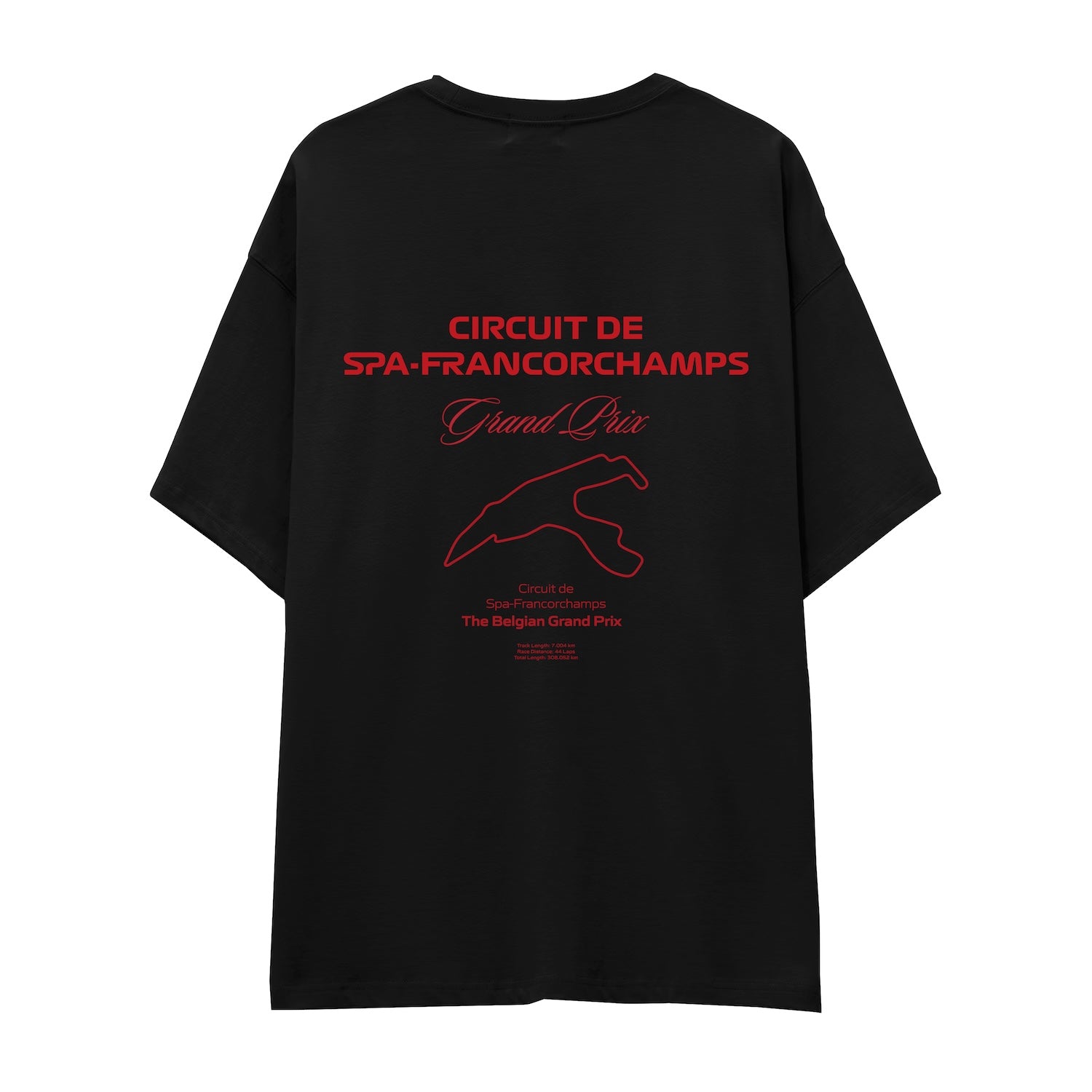 Spa-Francorchamps Grand Prix Oversize Tişört