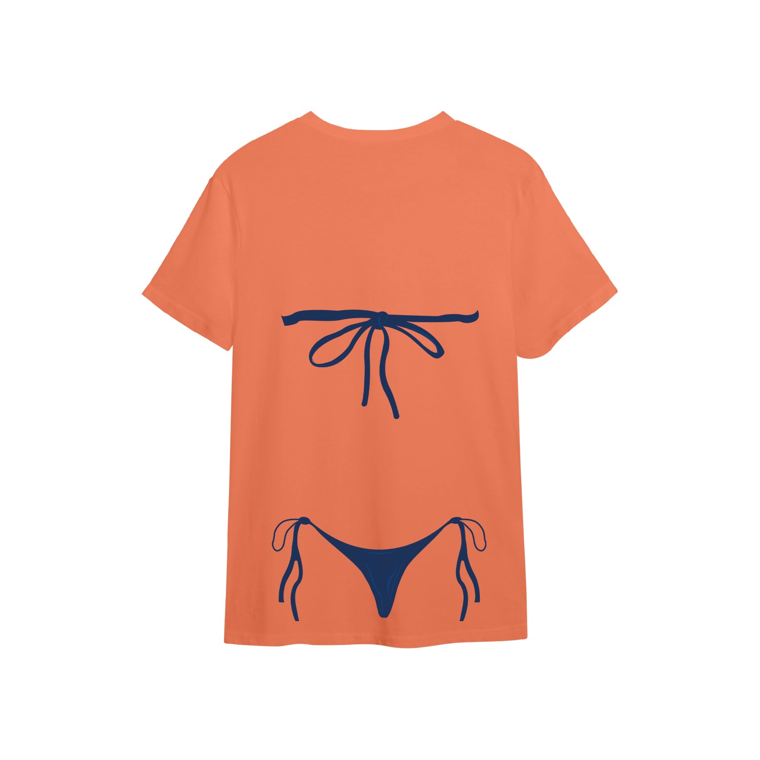 Navy Blue Bikini Tişört