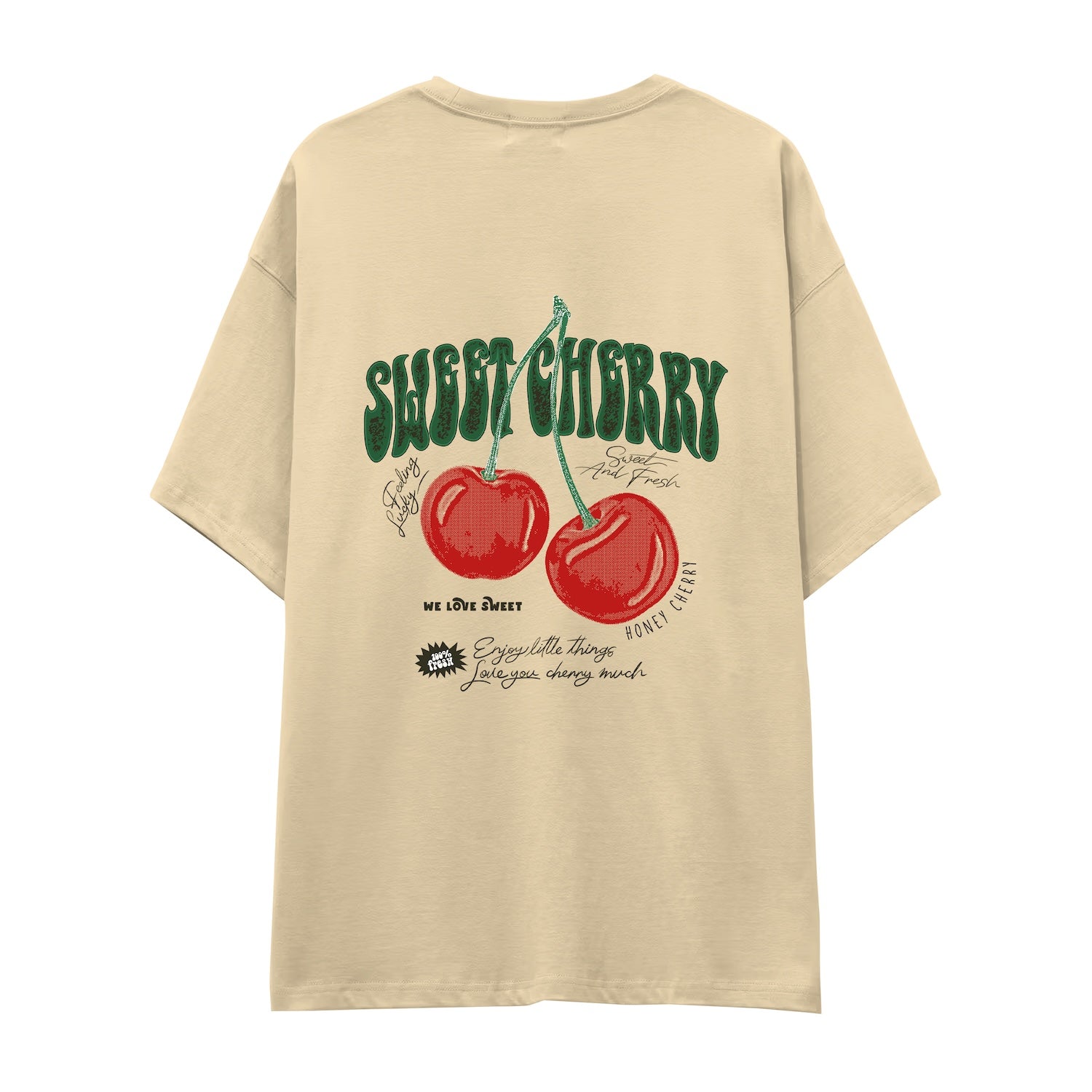 Sweet Cherry Oversize Tişört