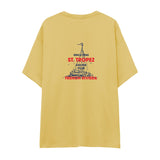Saint Tropez Sailing Club Oversize Tişört
