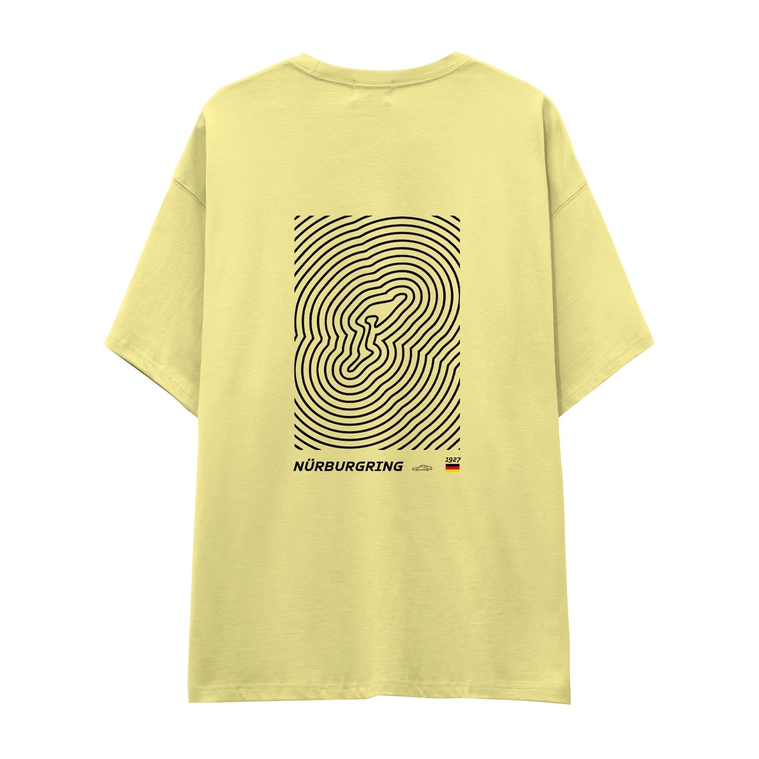 Nürburgring Artwork Oversize Tişört