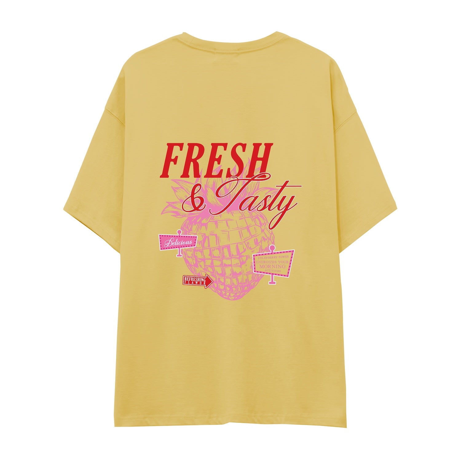 Fresh &amp; Tasty Oversized T-Shirt