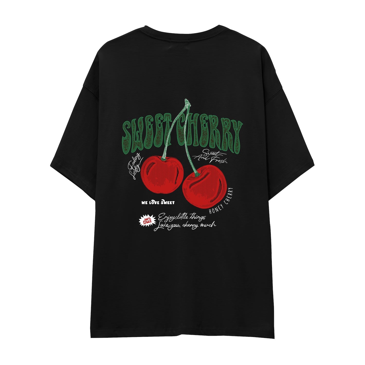 Sweet Cherry Oversize Tişört
