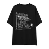 Café de Paris Oversize Oversize Tişört