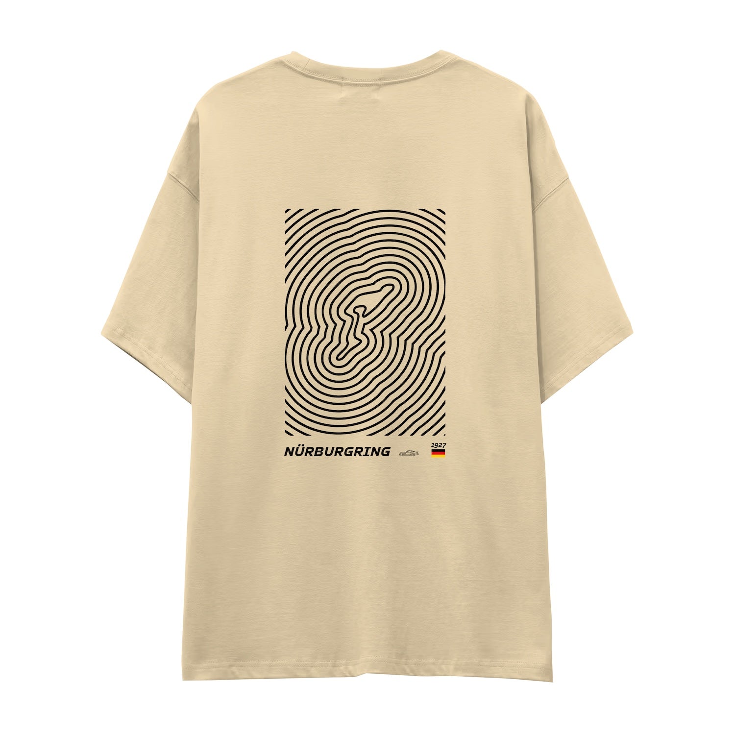 Nürburgring Artwork Oversize Tişört